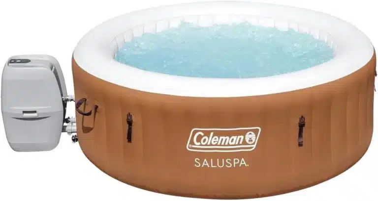 Aufblasbarer runder Whirlpool – tragbarer Outdoor-Spa