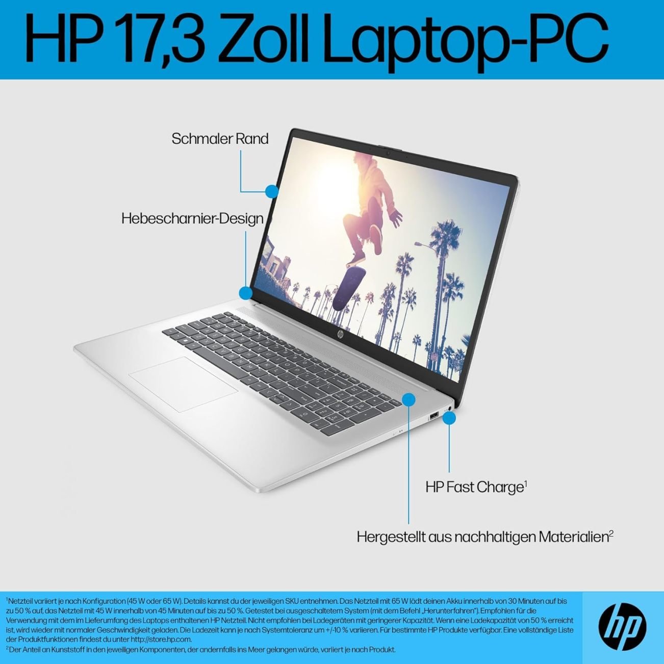HP Laptop 17 mit Intel Core i7-1355U Angebot – Bild 6