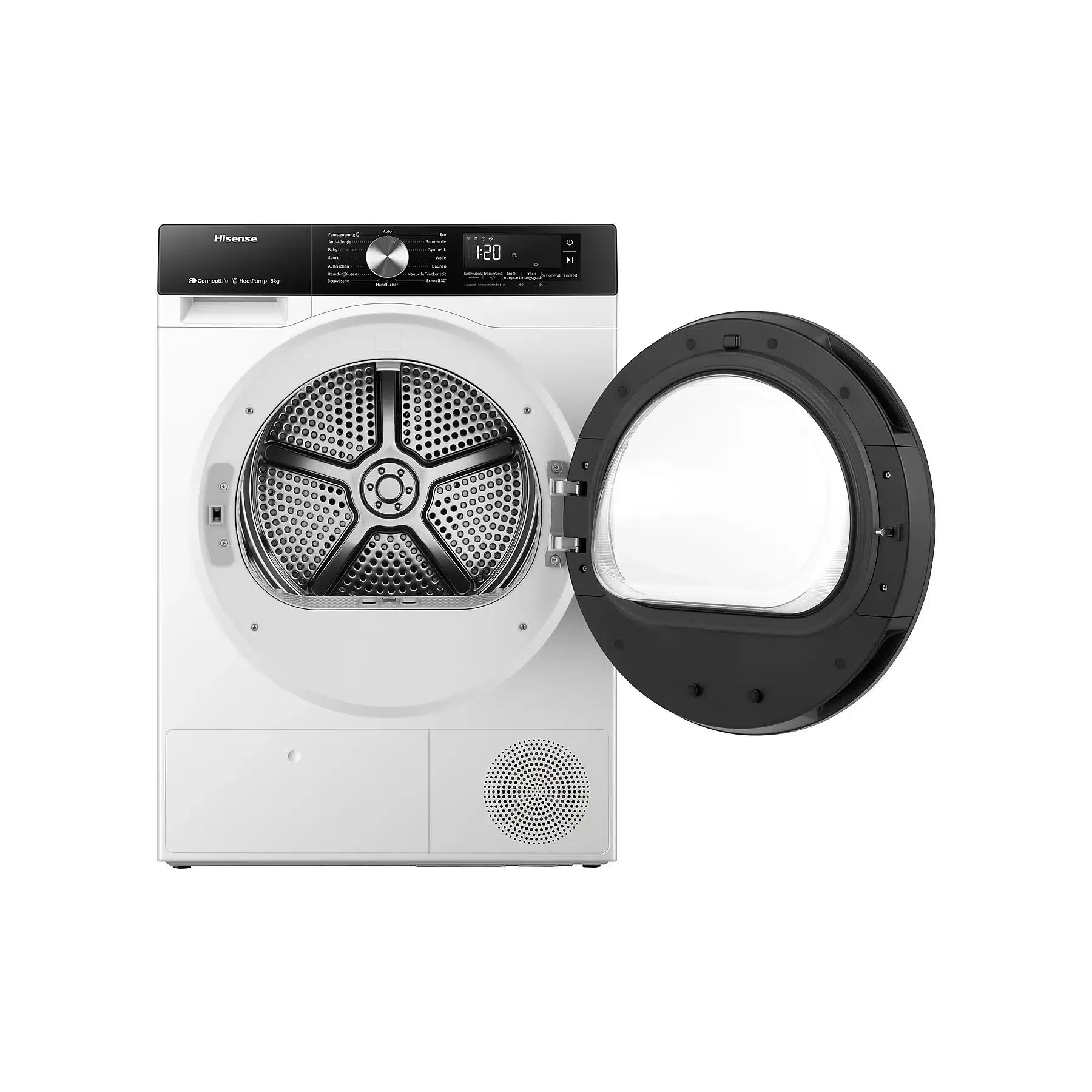 HISENSE DH3S802BW3 warmtepompdroger (8 kg, wit) – Bild 5