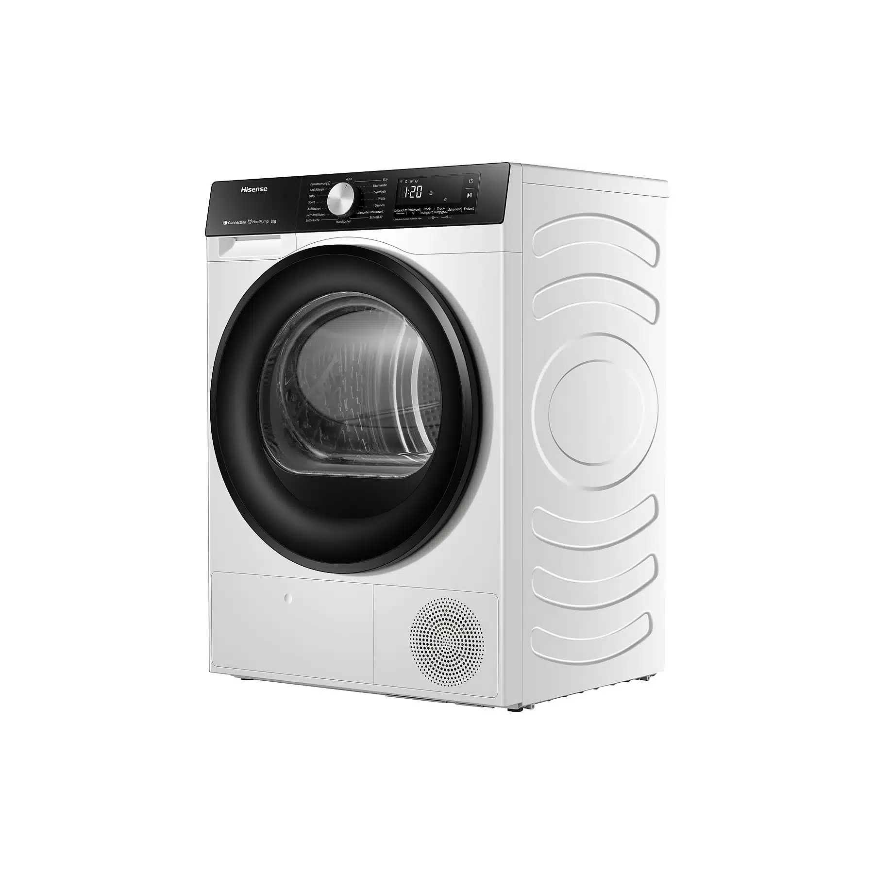 HISENSE DH3S802BW3 warmtepompdroger (8 kg, wit) – Bild 2